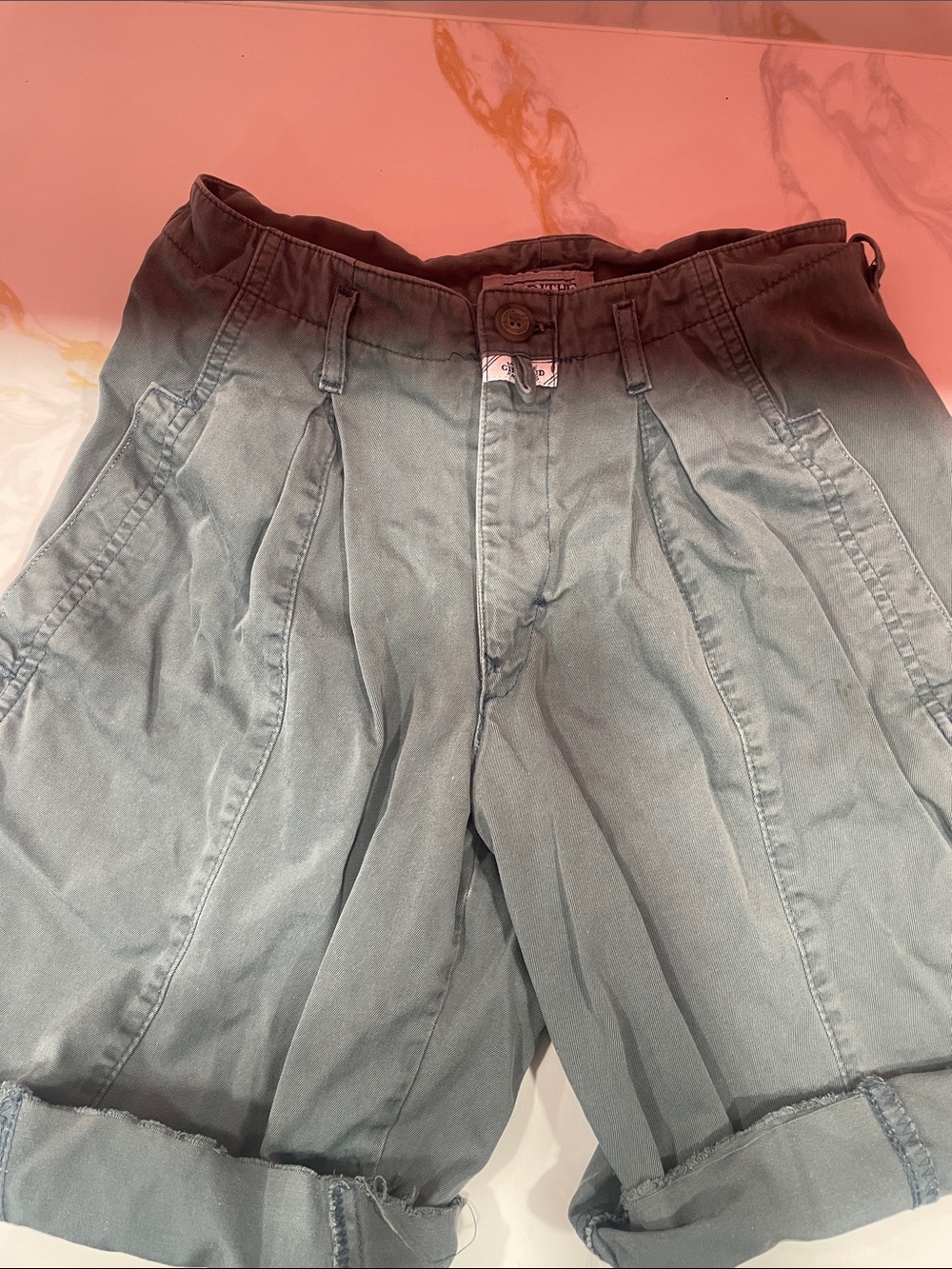 Vintage Marithe Francois Girbaud Pants that are now Cut Off Shorts